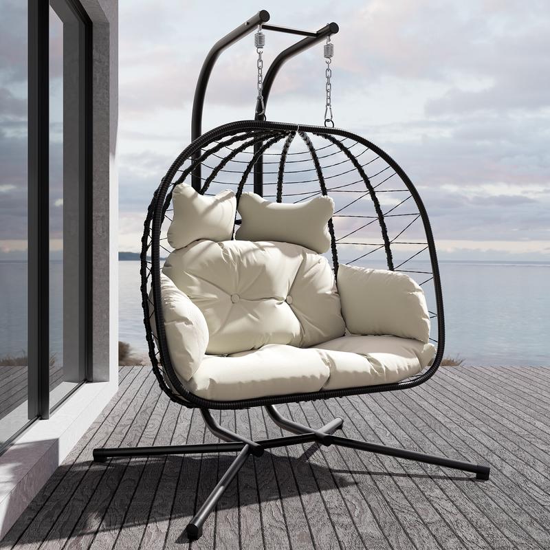 RIWENGO Double Hanging Egg Chair